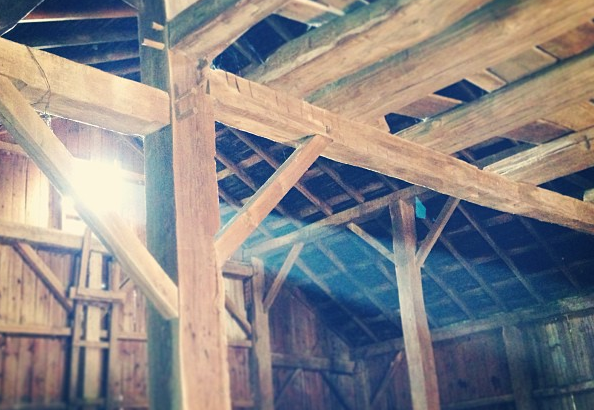 Pyrmont Barn: Hand Hewn Beauty